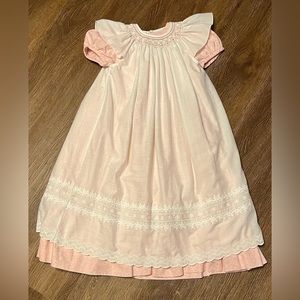 Beautiful Handmade Two Piece Dress with Smocking